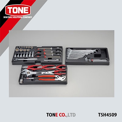 TONE　TSH4509ツールセット(レッド)【1412013】