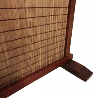 インテリア家具 木簾衝立　D-084【1707807】