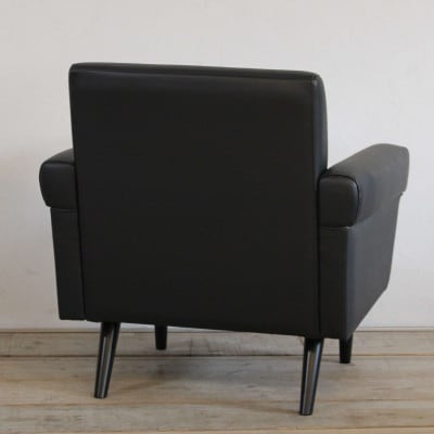 Marguerite Sofa 1人掛け (マーガレットソファ) プレザント　ブラック【SWOF】【1672708】