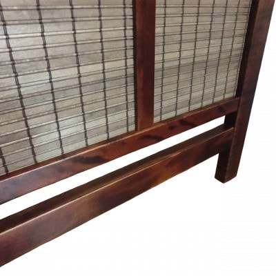 インテリア家具 間仕切り 折りたたみ式 木簾 高さ150cm スクリーン01【1707597】