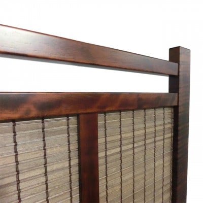 インテリア家具 間仕切り 折りたたみ式 木簾 高さ150cm スクリーン01【1707597】
