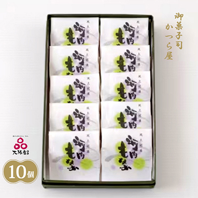 大阪産(もん)名品・河内もなか10個入り　【1305578】