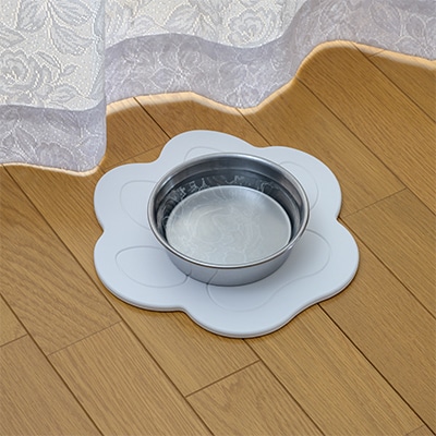 珪藻土では無い新素材　木材の様な新感覚　犬猫ペット用吸水プレート　シングルトレー【1381977】