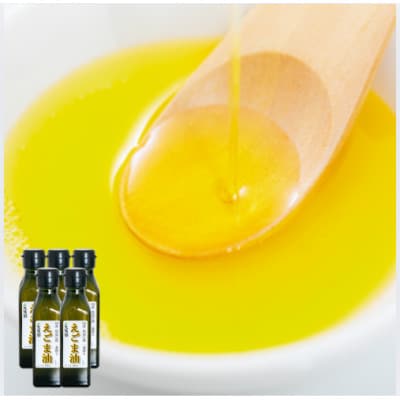 ≪110g×5本≫　国産えごま油「搾りたて」一番搾りのエクストラバージンオイル　大阪産(もん)認定品【1696331】