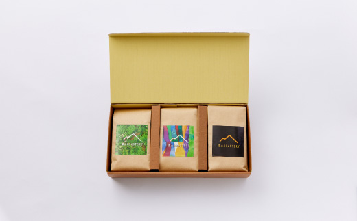 【粉:3種計600g】自家焙煎コーヒー粉(200g×3)　里山ROASTERYお楽しみセット【1695728】