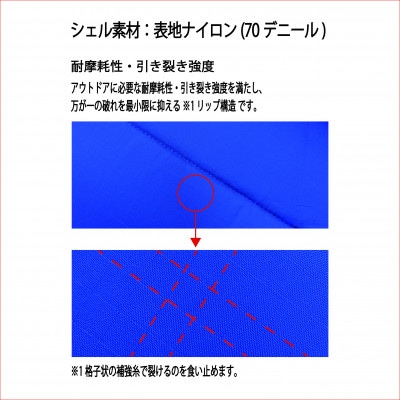 イスカ《シュラフ寝袋》パトロール ショート　ロイヤルブルー　キャンプやアウトドア用。【ISKOT】【1621056】