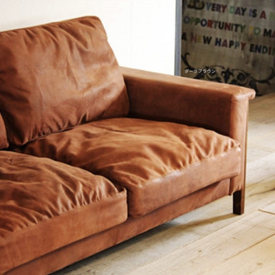 Cloud Sofa 2.5人掛け (クラウドソファ) オイルレザー【SWOF】【配送不可地域：離島・沖縄県】【1391465】