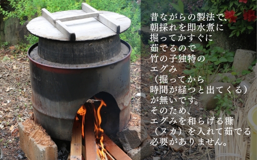 【2026年5月以降順次発送】国産 たけのこ 根本部分 水煮 900g 朝採れを即加工 タケノコ 竹の子 筍 小分け 長期保存 真空パック たけのこご飯 煮物 15005-40001078-g