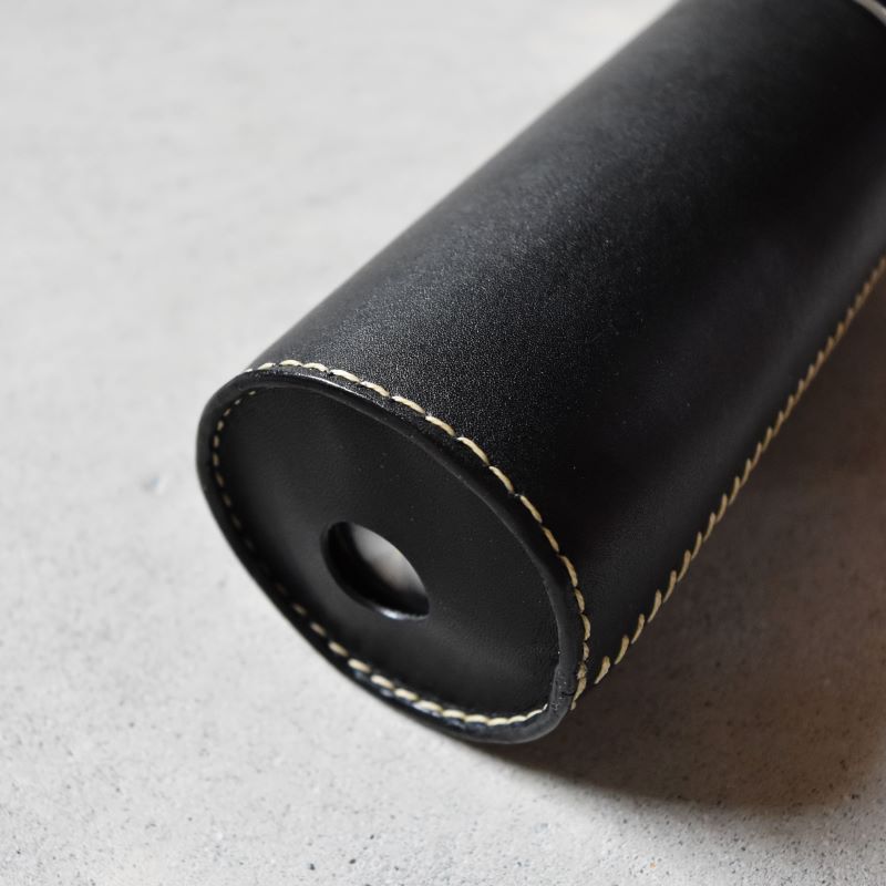 Teha’amana Bottle+Bottle Cover ステンレスボトル+革のボトルセット ブラック テハマナ 革 皮 雑貨 おしゃれ ボトルカバー レザー 本革 ドリンク こだわりの逸品 地域特産品 ギフト 自分用 人気 おすすめ