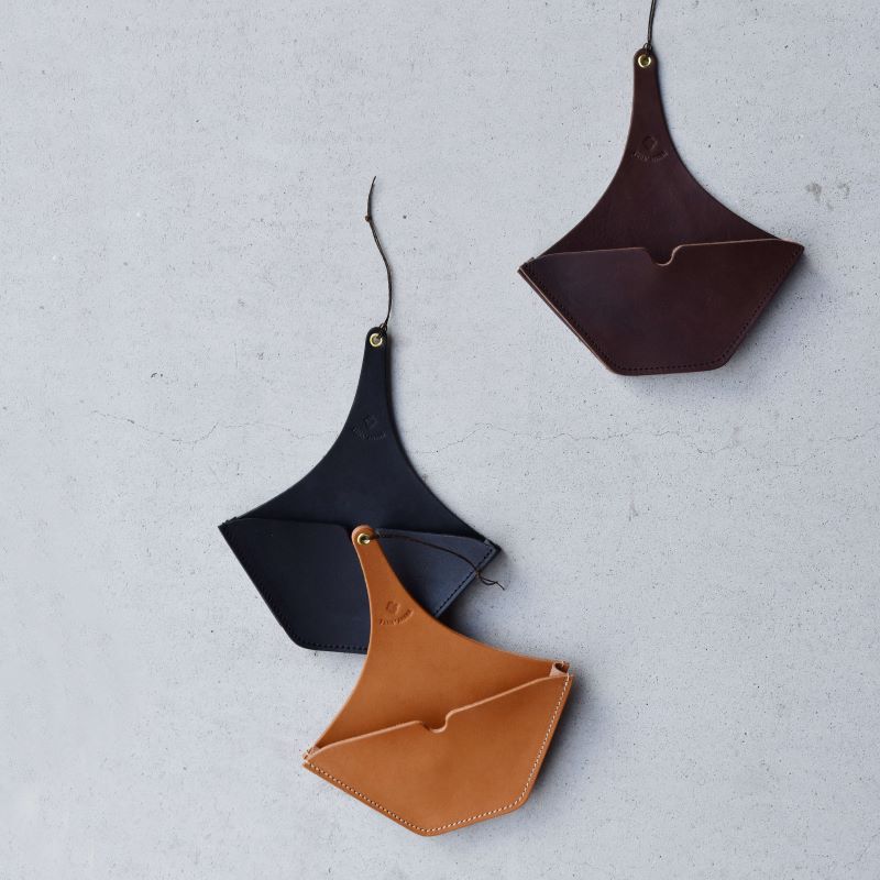 Teha’amana Coffee paper holder テハマナ コーヒーペーパーホルダー ブラック 革 皮 雑貨 おしゃれ レザー 本革 こだわりの逸品 地域特産品 ギフト 自分用 人気 おすすめ