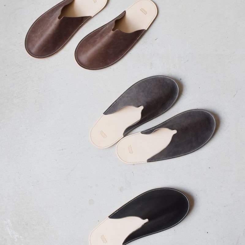 Tehaâamana Slipper Smoke M ãããã ã¹ãªãã ã¹ã¢ãŒã¯ M ãã©ãã¯ é© ç® é貚 ãããã ã¬ã¶ãŒ æ¬é© ãã ããã®éžå å°åç¹ç£å ã®ãã èªåçš äººæ° ãããã