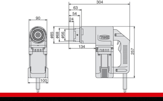 M24シヤーレンチ GH241AT　工具　TONE　トネ 15001-40000070