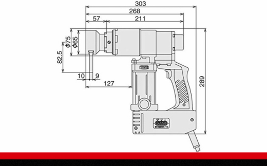 ナット回転角レンチトルシャット TN22E-1T　工具　TONE　トネ 15001-40000073