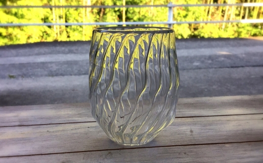 "Classic Bamboos"竹の古径(こみち)　ストライプー多用途グラス