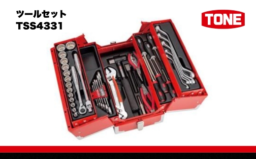 TONE トネ ツールセット ( TSS4331 ) 15001-40000568 ｜ 工具 整備士 自動車 バイク DIY 日本製 メンテナンス