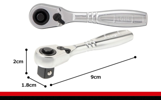 TONE トネ コンパクトショートラチェットハンドル（ホールドタイプ） RH3CHS　工具　TONE　トネ 15001-40000385｜工具 整備士 自動車 バイク DIY 日本製 メンテナンス