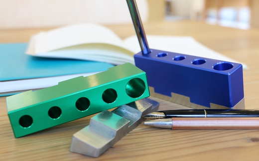 ペン立て（分離式）グリーン