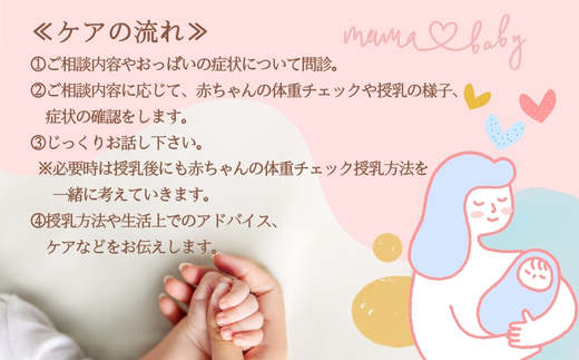 授乳相談 ママに寄り添うマンツーマンサポート おっぱいトラブル等のケアを含む90分 大阪 河内長野 恵み助産院 産後 安心