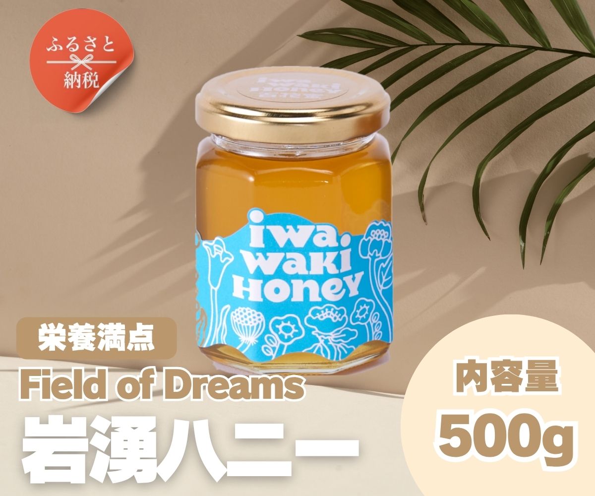 岩湧ハニー 純粋百花はちみつ 500g×1本セット 非加熱 国産天然はちみつ 大阪府 河内長野市 ギフト 百花蜜 ビタミン ミネラル 酵素  パンケーキ ヨーグルト アサイー 朝食 おやつ 手土産 コーヒー 紅茶 ドリンク 珈琲 プレゼント 岩湧山 トースト はちみつ 蜂蜜 ハチミツ