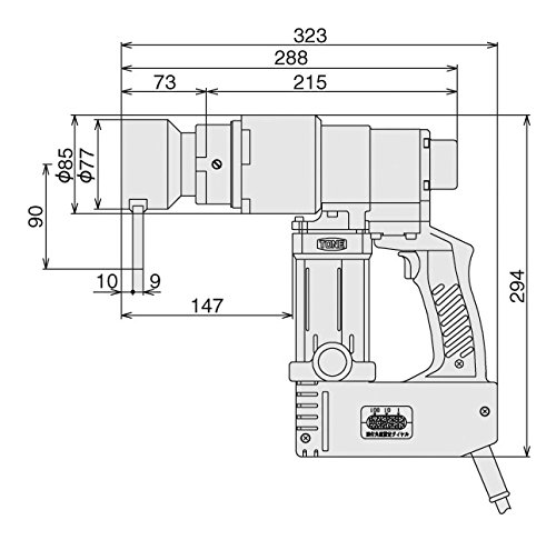 ナット回転角レンチトルシャット TN24E-1T　工具　TONE　トネ 15001-40000074