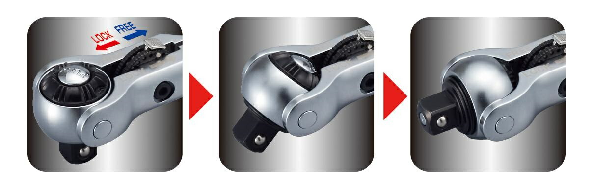 TONE トネ ショートスイベルラチェットハンドル(ホールドタイプ)　RH2VHS　工具　TONE　トネ 15001-40000299｜工具 整備士 自動車 バイク DIY 日本製 メンテナンス