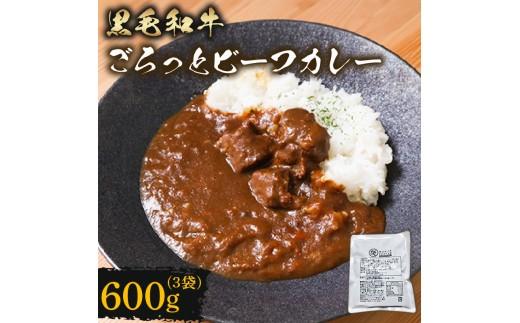 訳あり 黒毛和牛 レトルト カレー 200g×3袋 600g パウチ レトルトカレー 牛肉 ビーフカレー 和牛 簡易包装 温めるだけ 簡単調理 時短 レンジ 湯煎 常温 備蓄 家庭用 たっぷり 200g カレーうどん カレーライス お取り寄せ 大阪府 松原市