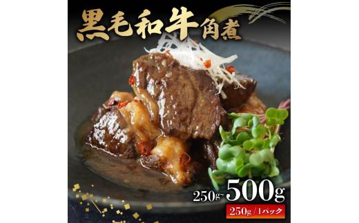 【グランプリ金賞】 黒毛和牛 角煮 250g~500g 牛肉 冷凍 湯煎 kakuni 温めるだけ お惣菜 おかず 真空 パック kurogewagyu 簡単調理 贅沢 ギフト 贈答 wagyu 贈り物 かくに 和牛 牛 肉 250g 500g 大阪府 松原市