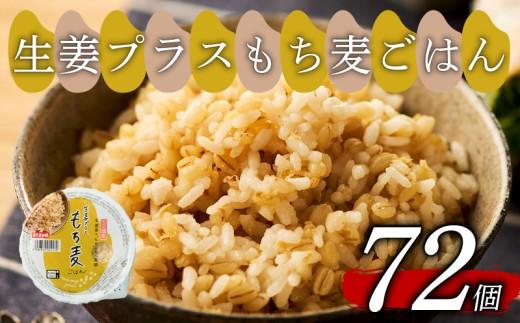 生姜プラスもち麦 ごはんパック 160g 72個 生姜 もち麦 麦 米 ごはん ご飯 こめ パックライス パックご飯 パックごはん ご飯パック ごはんパック パック ライス 備蓄 防災 保存 電子 レンジ 温めるだけ レンチン 簡単 調理 健康 美容 ヘルシー ダイエット レトルト インスタント おいしい 人気 おすすめ 国産 食物繊維 穀物 個包装 72 72食 おくさま印 大阪 松原