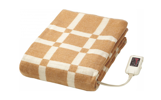 電気掛敷毛布　約188×130cm【1435020】