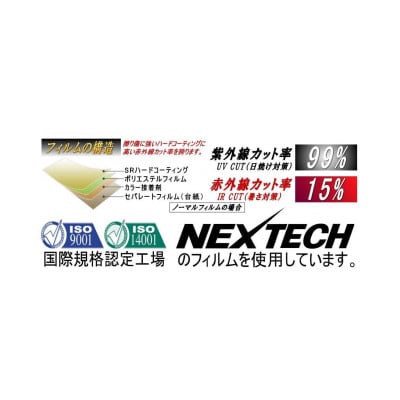リア (s) ロッキー (5%) カット済み カーフィルム A200S A210S ダイハツ用【1715962】