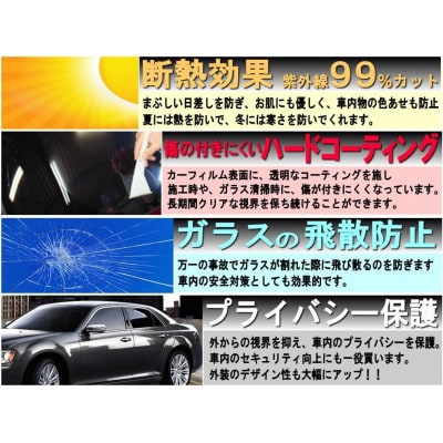 リア(s)AZワゴン5ドア CY CZ21 51(5%)カット済み カーフィルム CY21 マツダ用【1728973】