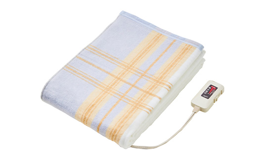 電気掛敷兼用毛布　約188×130cm【1435012】