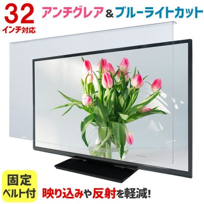 大阪府和泉市　32AG2　32インチ用　テレビ画面保護パネル　アンチグレアタイプ　テレビガード【1669363】