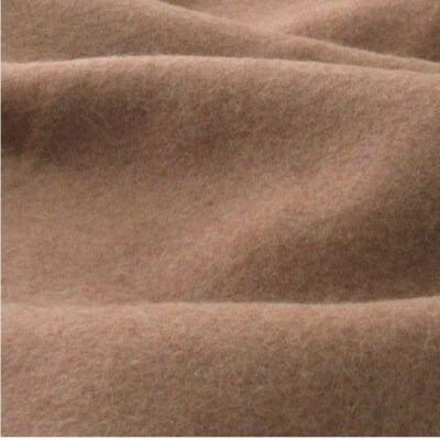 【ハーフサイズ】厳しい自然が生んだ暖かさ　キャメル100%(毛羽部分)毛布　CA-21R　BE【1417773】