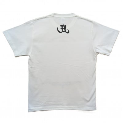 手描きTシャツ 仏画 大日如来 金剛界 白 (半袖 Mサイズ)【1659665】