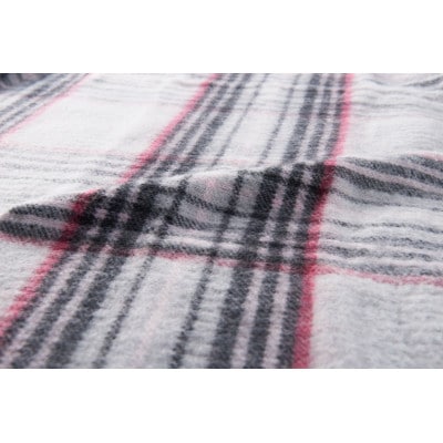 ホットスローケット　(電気ブランケット)　シルバーグレー(約170×130cm)【1608416】