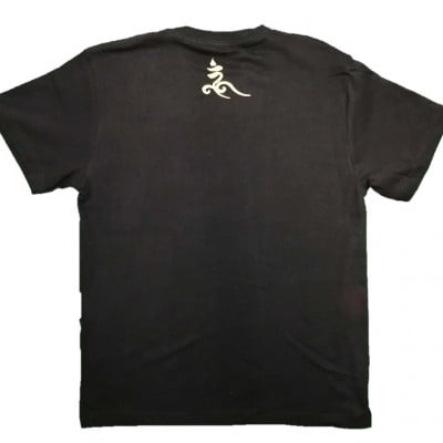 手描きTシャツ 仏画 馬頭観音 黒 (半袖 Sサイズ)【1615703】