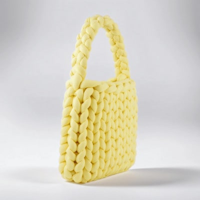 ライトイエローのトートバッグ【1595866】
