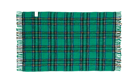 電気ひざかけ　(電気ブランケット)　グリーン(約140×82cm)【1608430】