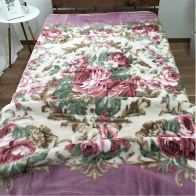 【シングルサイズ】洗える 吸湿発熱 軽量あったか毛布 ピンク1枚　MO-6062-PI【1507132】