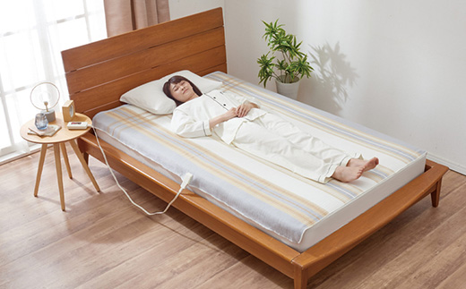 電気掛敷兼用毛布　約188×130cm【1435012】