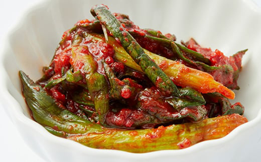 大阪府和泉市産の九条ネギを使用したネギキムチ(200g入×3袋)。道の駅オリジナルキムチです。【配送不可地域：離島】【1695455】