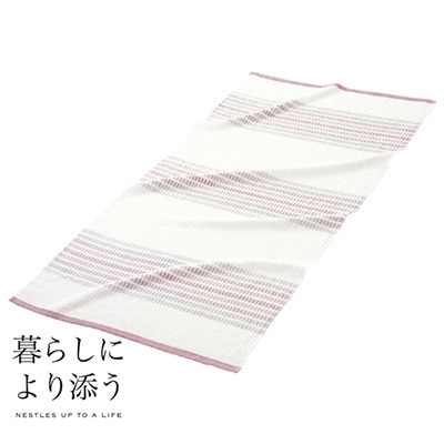 バスタオル4枚セット(パイルバスタオル2枚・ガーゼバスタオル2枚)泉州こだわり　暮らしにより添う【1210723】