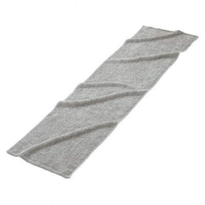 スリムバスタオル2枚セット　スーパーZEROパイル使用(色:グレー)泉州こだわりタオル【1655788】