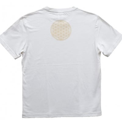 Tシャツ フラワー・オブ・ライフ 姫川薬石 ヘンプ生地 (半袖 Mサイズ)【1621242】