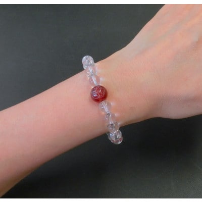 お地蔵様の御利益ブレス  赤めのう【1565429】