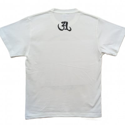 手描きTシャツ 仏画 大日如来 金剛界 白 (半袖 Lサイズ)【1662849】