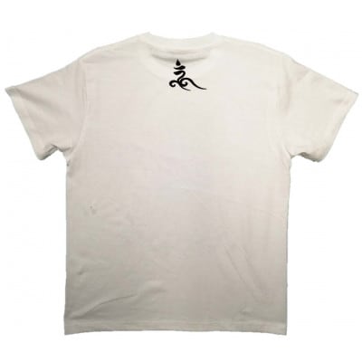 手描きTシャツ 仏画 馬頭観音 白 (半袖 XLサイズ)【1615700】