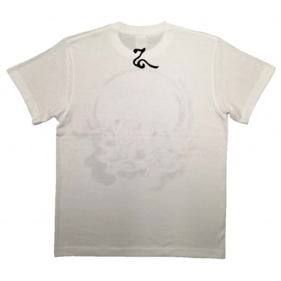 手描きTシャツ 仏画 六地蔵 白 (半袖 XLサイズ)【1615567】