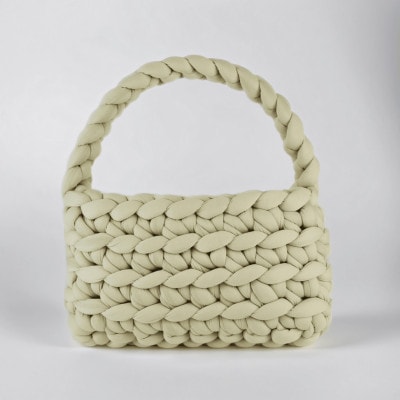 クリームバゲットバッグ【1592647】